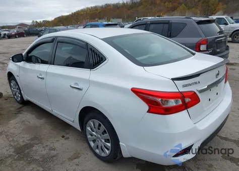 2016 Nissan Sentra S from USA, damaged, VIN 3N1AB7AP9GY275369